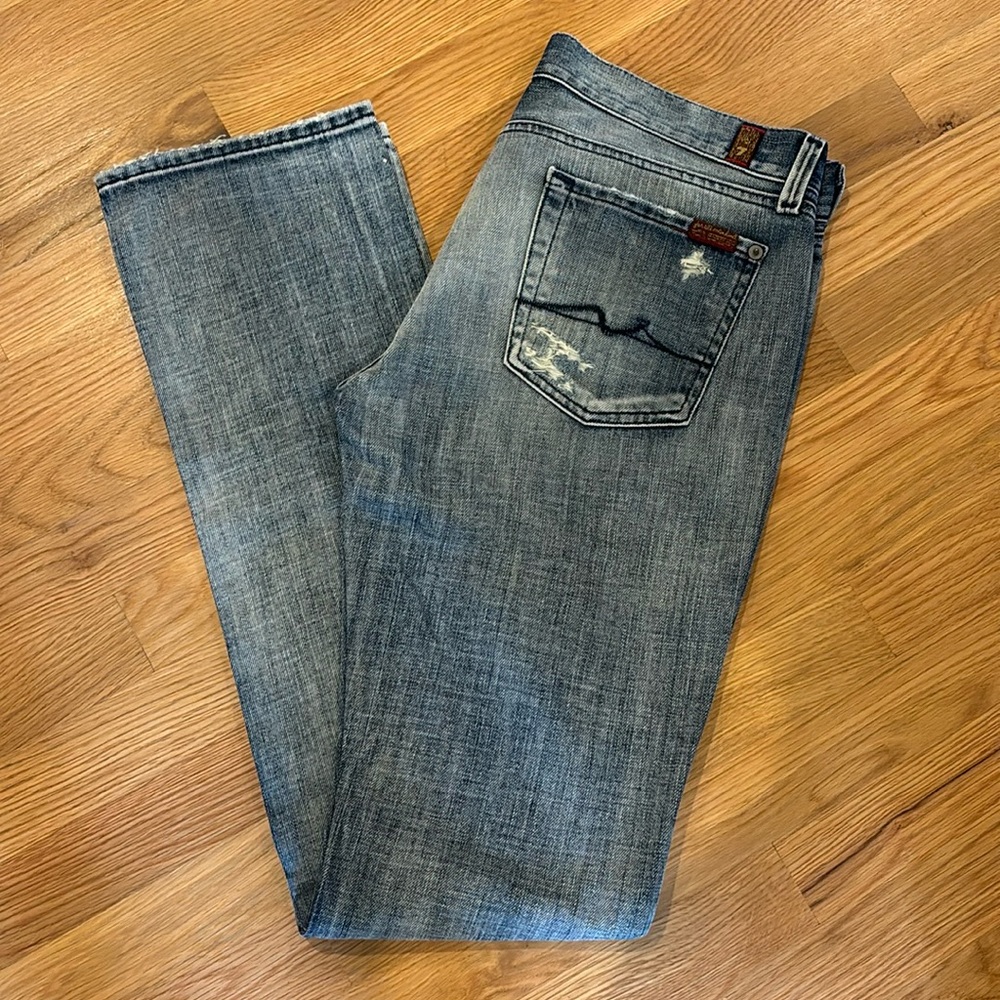 7 For All Mankind Straight Leg Jean